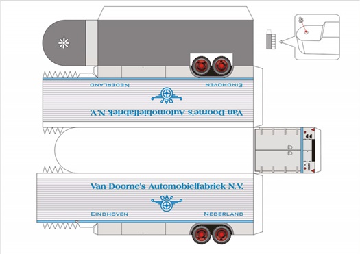 DAF 2000A b papermodel