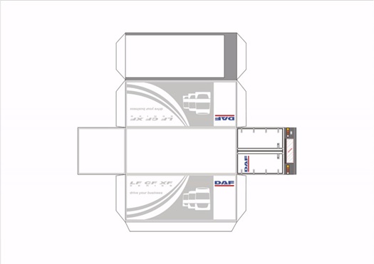 DAF LF b paper model