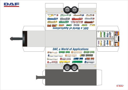 DAF XF FAS 2 2 paper model