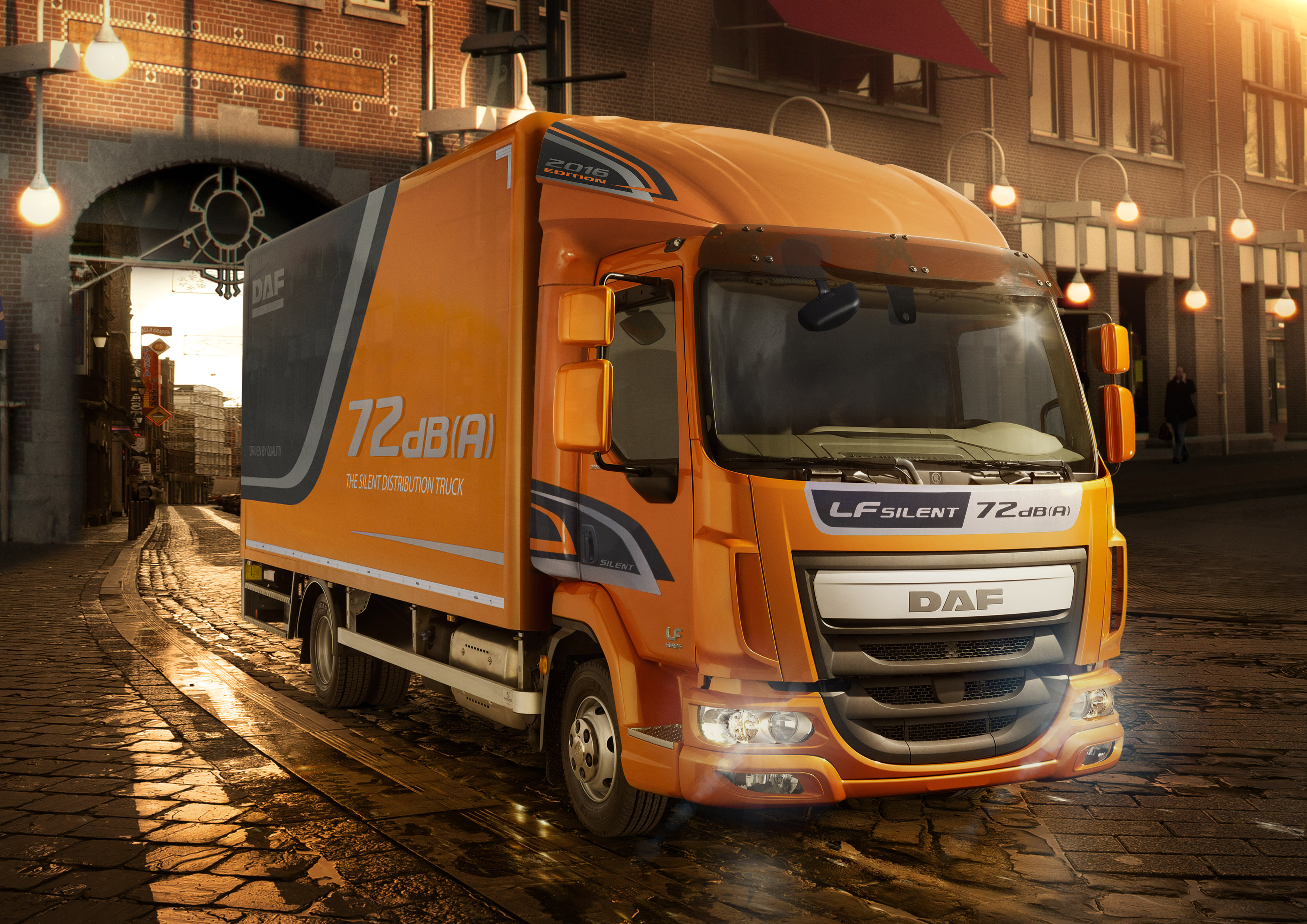 DAF now also introduces Extra-Quiet LF Distribution Truck - DAF Trucks N.V.