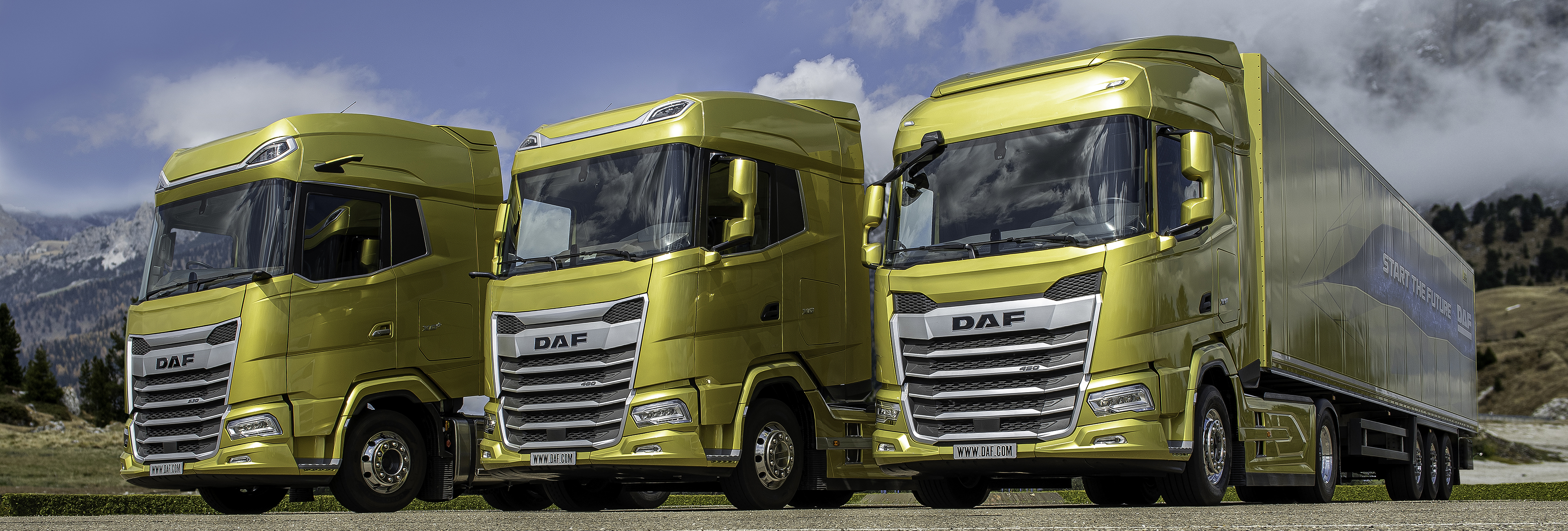 DAF Start Toekomst Met Nieuwe Generatie XF, XG En XG+ - DAF Trucks N.V.