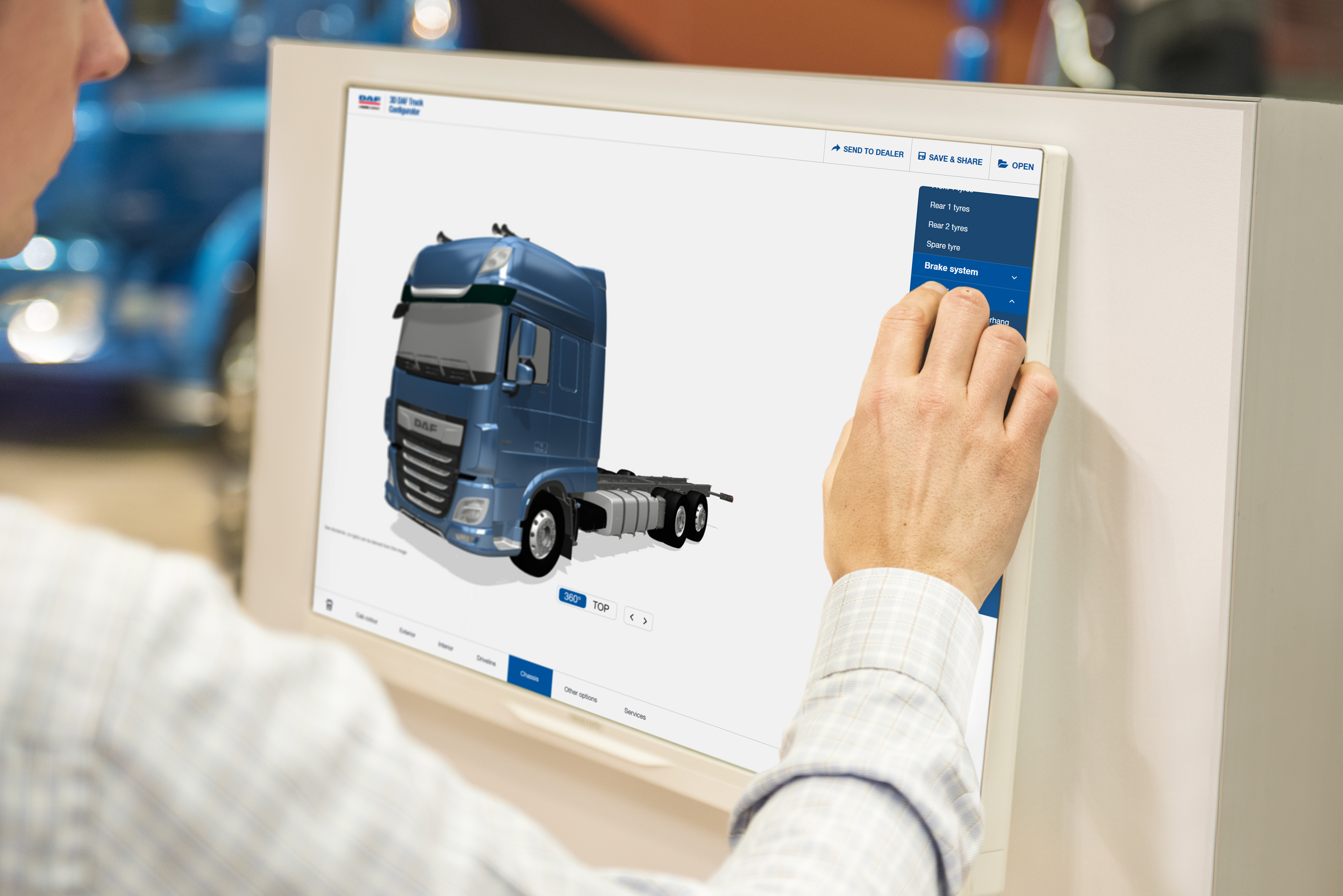 Volvo truck configurator