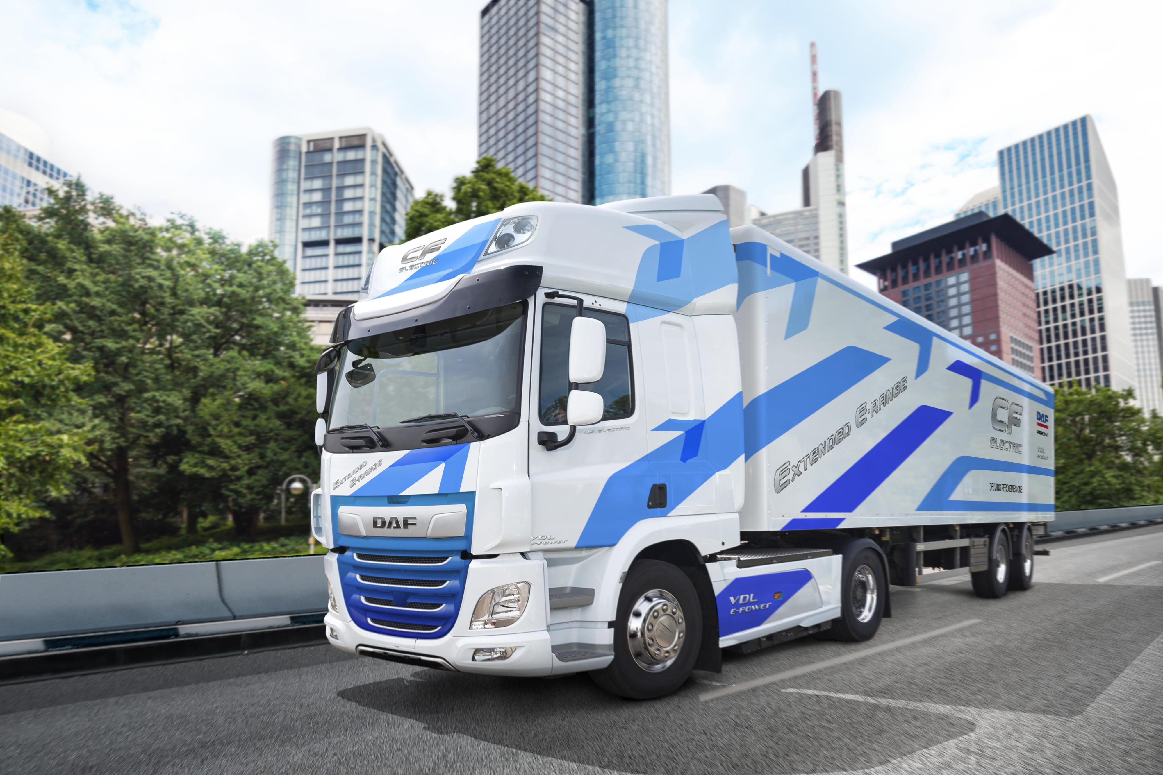 DAF introduces CF Electric with Extended Range DAF Trucks N.V.