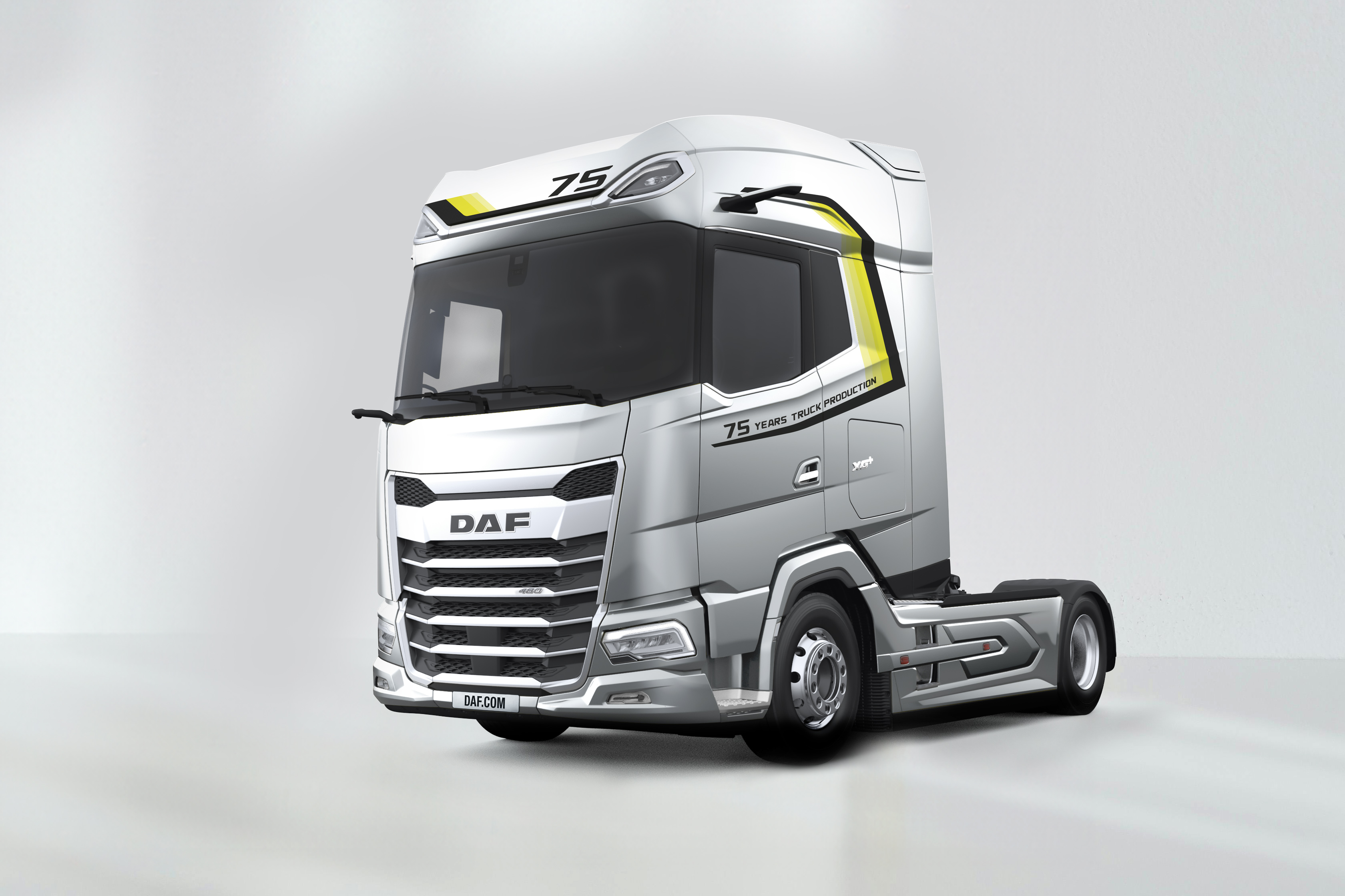 Camion Transcuarto pe autostradă